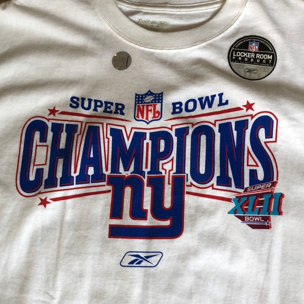 New York Giants Super Bowl XLII Champions T-shirt